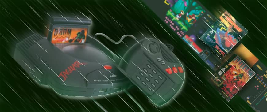 Atari Jaguar video game console and best games