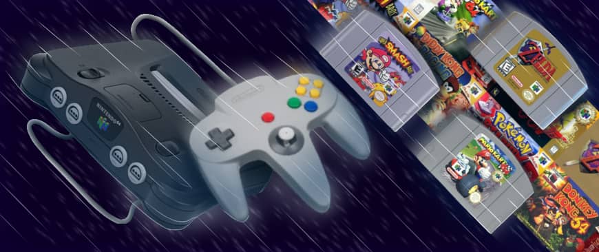 Nintendo 64, a 90s console favorite with games still loved today