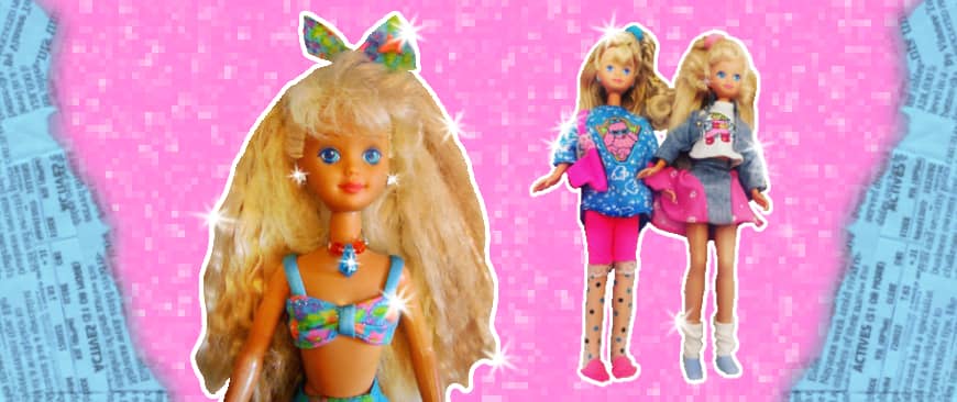 90s Skipper Barbie dolls