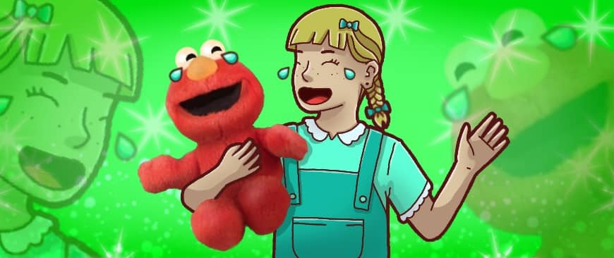 Young kids view Tickle Me Elmo like a friend