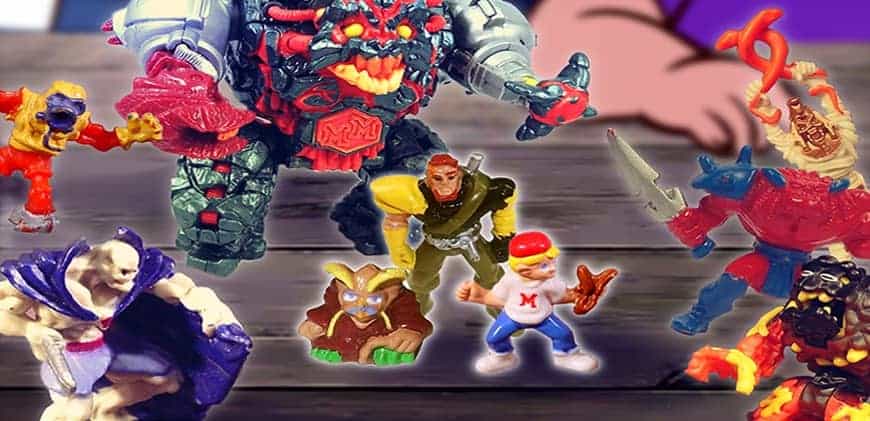 A collection of Mighty Max characters