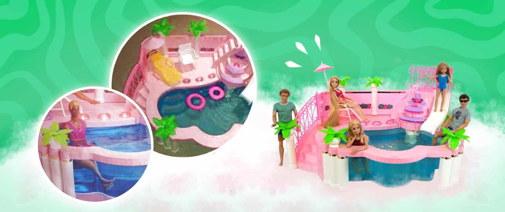 Barbie Fountain Pool