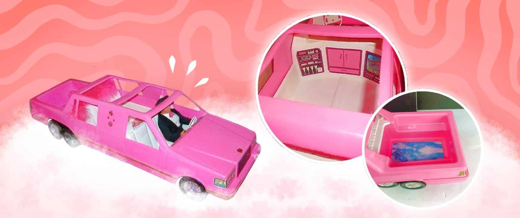 Barbie 32” Pink Stretch Limousine