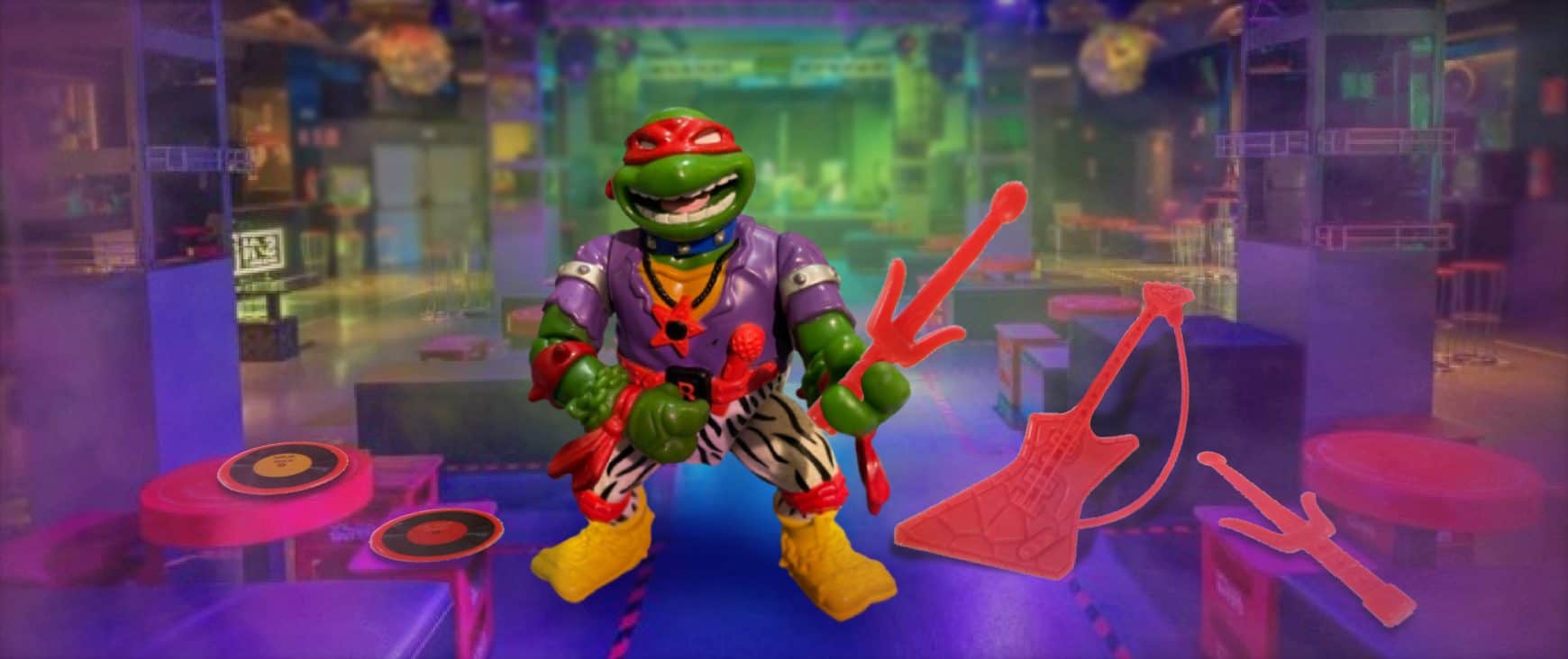 Heavy Metal Raph TMNT action figure