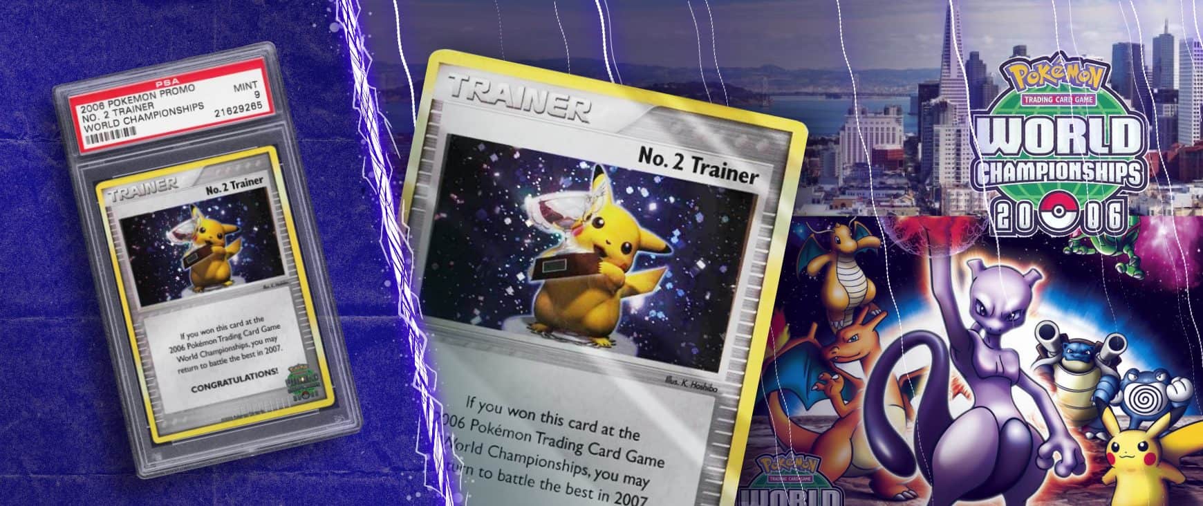 2006 Pokémon World Championships No. 2 Trophy Trainer Card