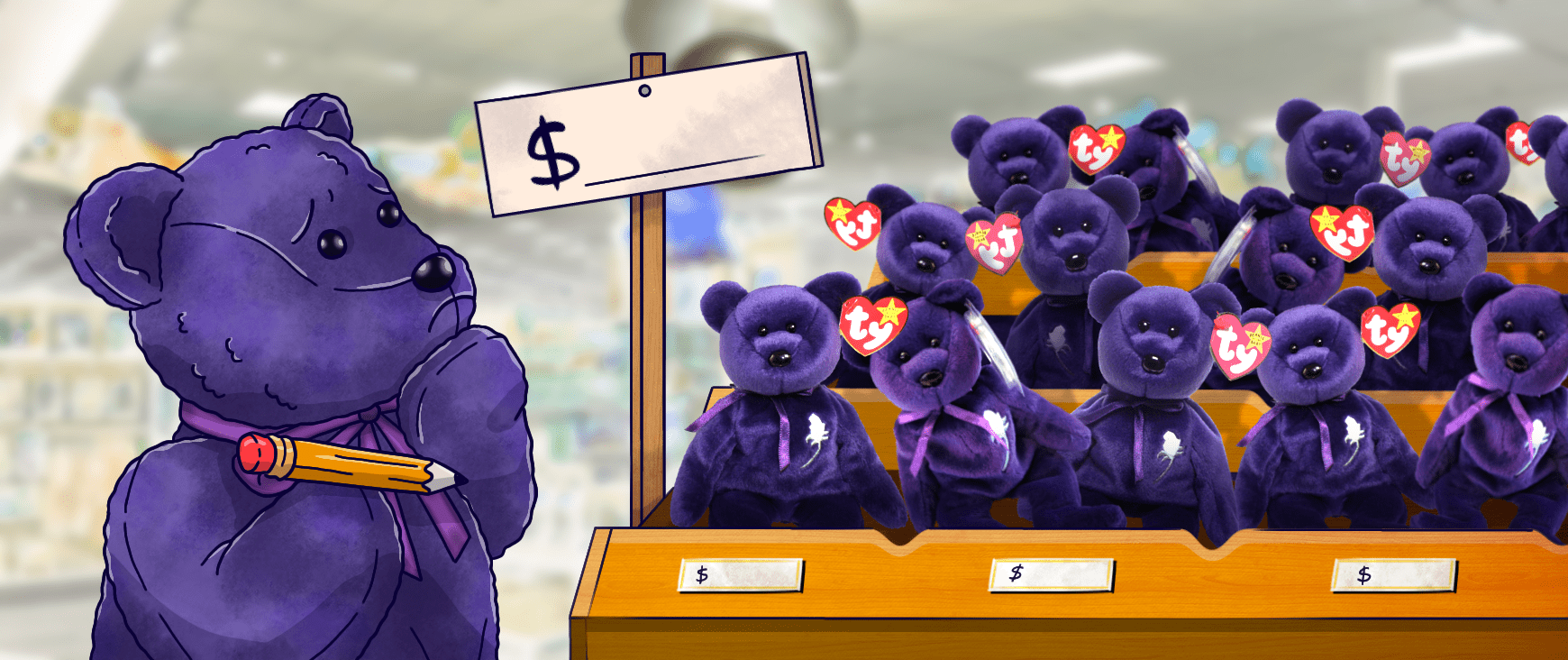 Figuring out how much is a Princess Diana Beanie Baby worth?