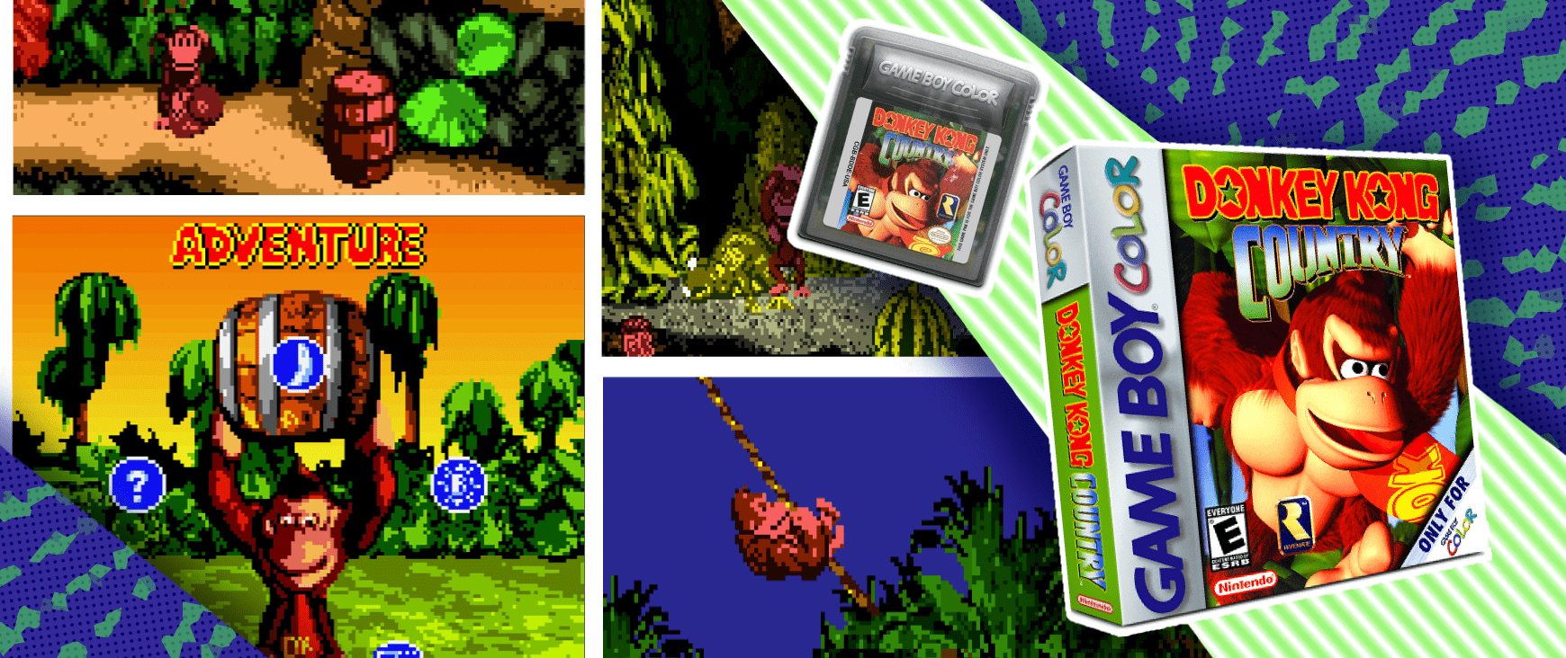 Donkey Kong Country on Game Boy Color