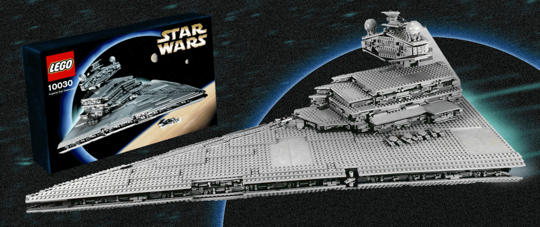 The expensive Lego Star Wars Imperial Star Destroyer Ultimate Collector Series 2002