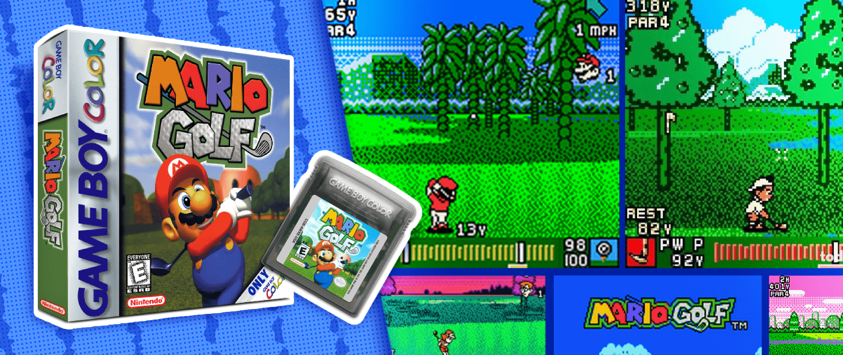 Mario Golf on Game Boy Color