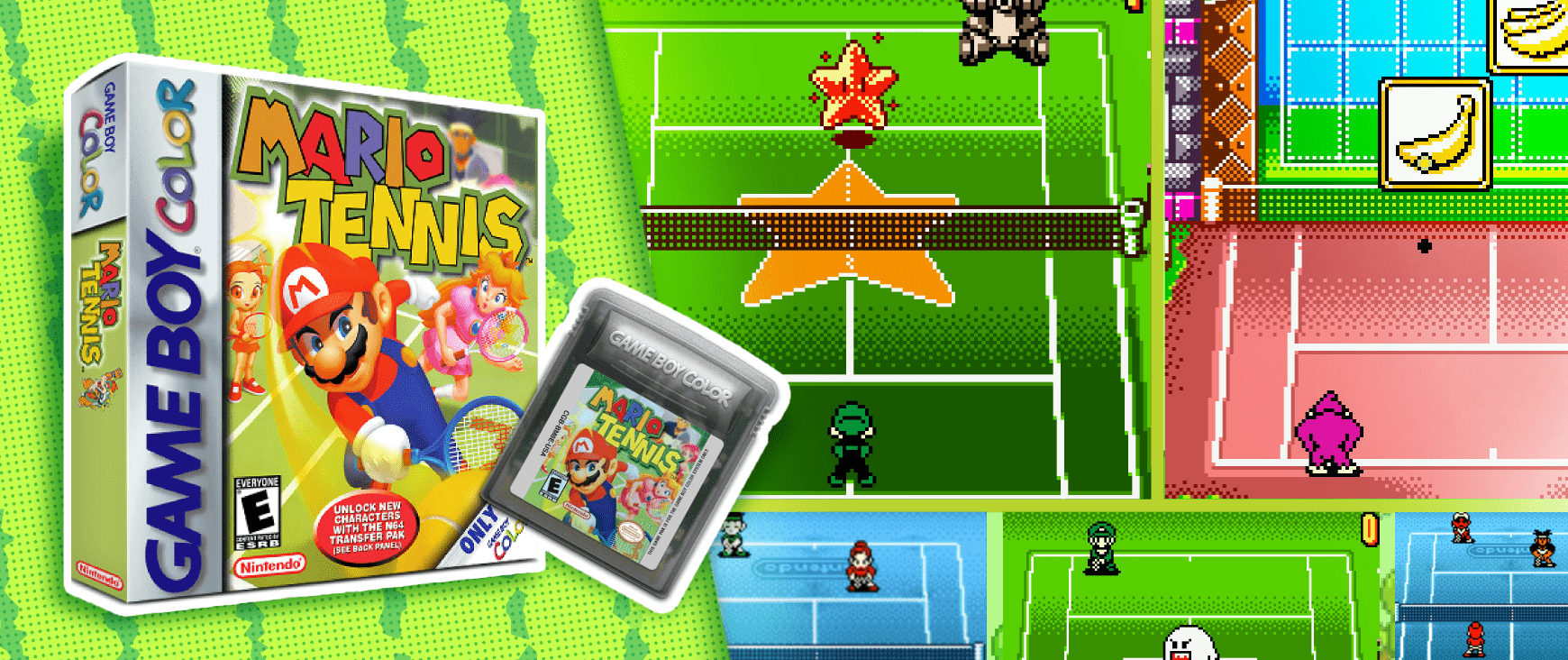 Mario Tennis on Game Boy Color