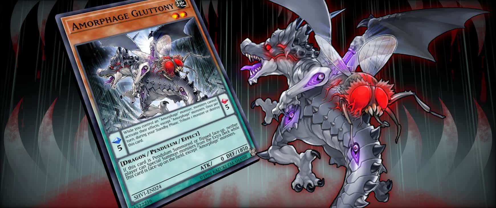 Amorphage Gluttony Yu-Gi-Oh! card