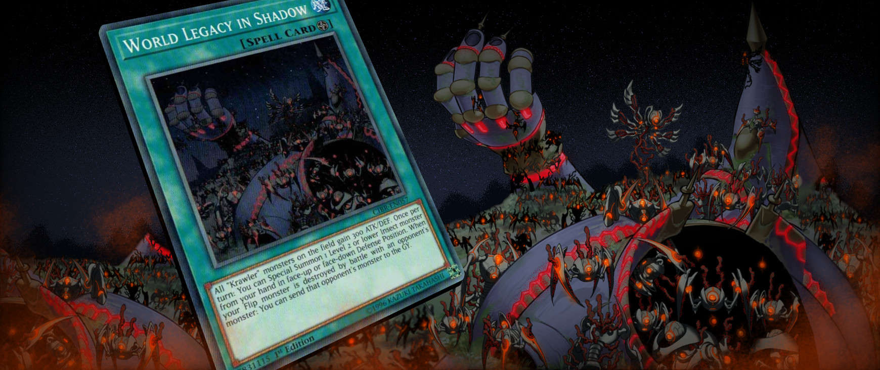 World Legacy in Shadow Yu-Gi-Oh! card