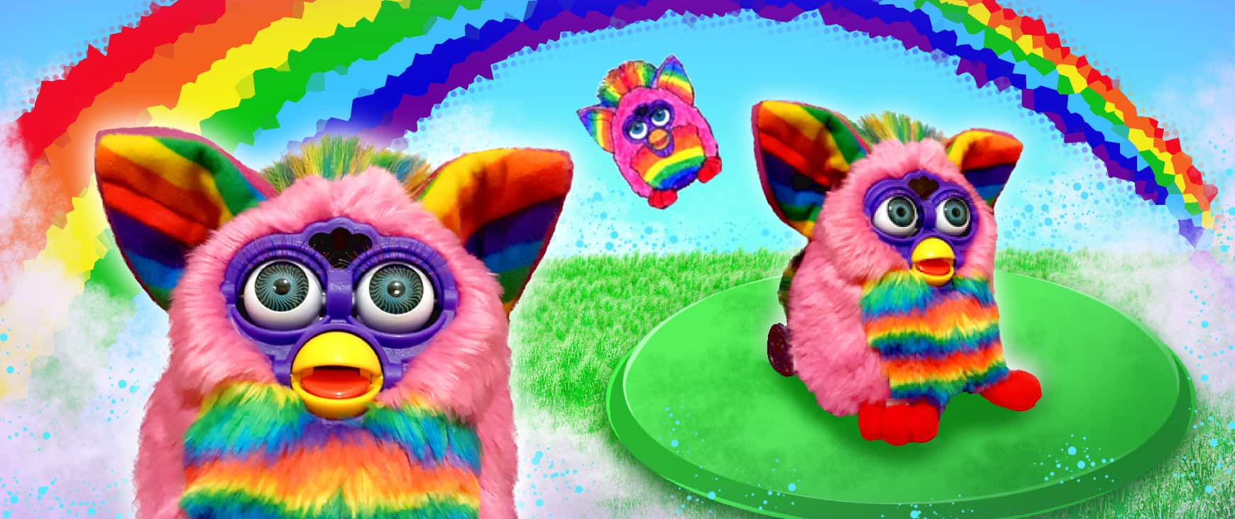 Rainbow Furby