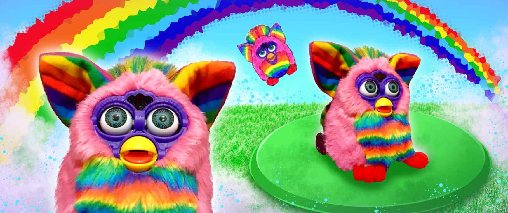 Rainbow Furby