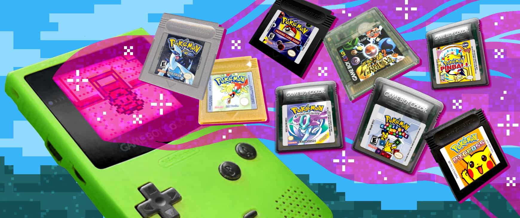 All 6 Pokémon Game Boy Color games