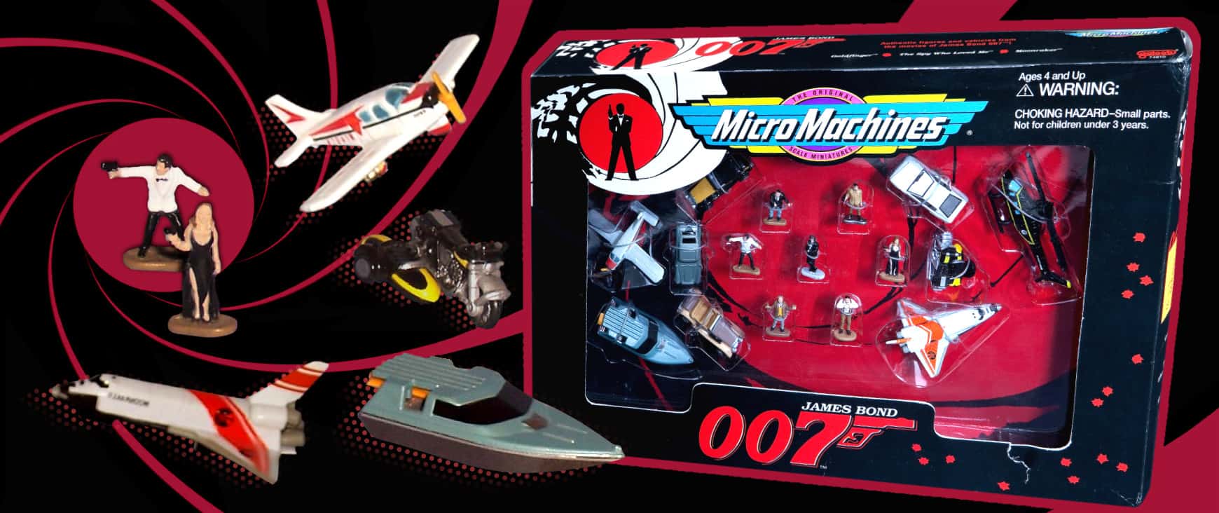 Micro Machines James Bond Collection released 1995