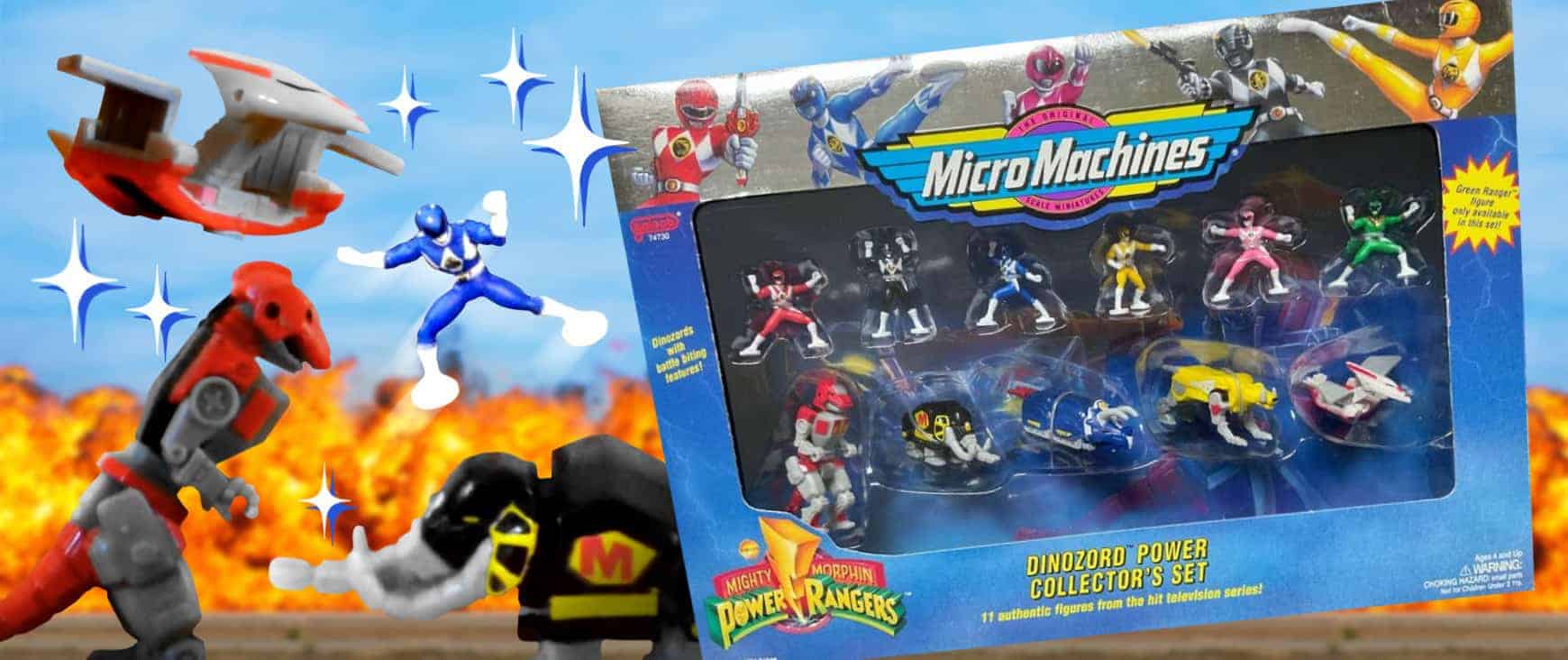 Power Rangers Dinozord Power Collectors Set released 1994