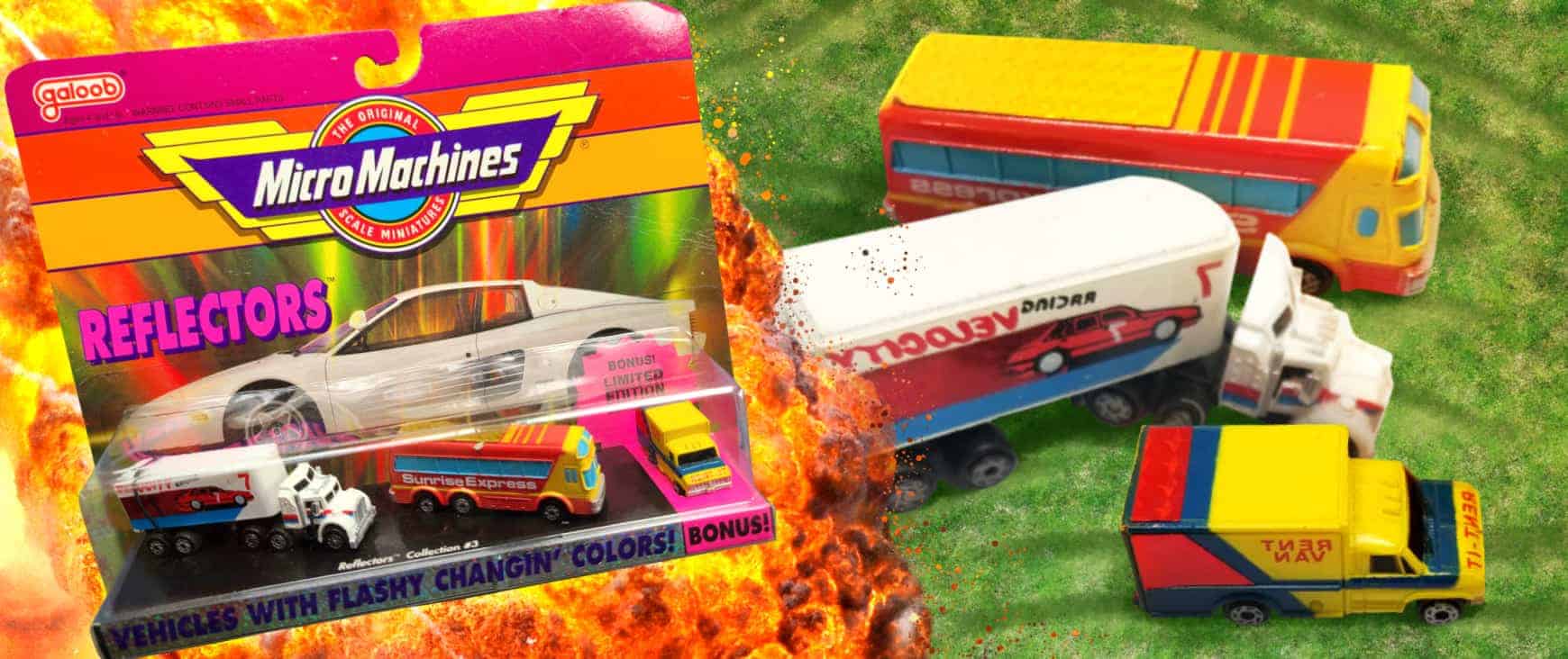 Micro Machines Reflectors #3 released 1992