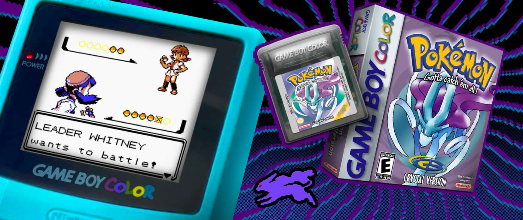 Pokémon Crystal for Game Boy Color