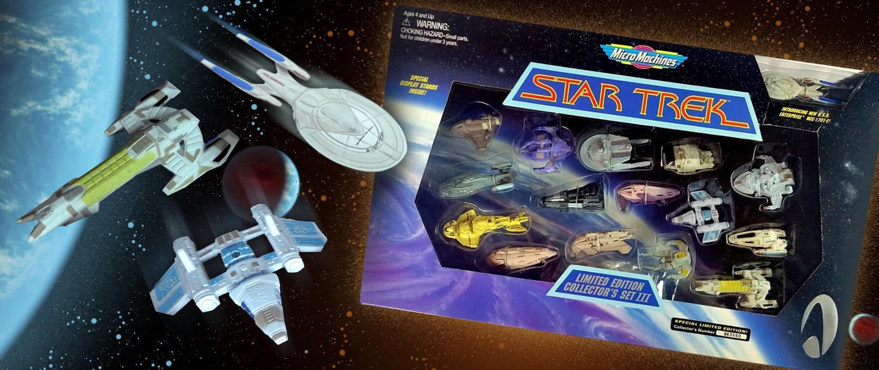 Star Trek Limited Edition Collectors Set III released 1995