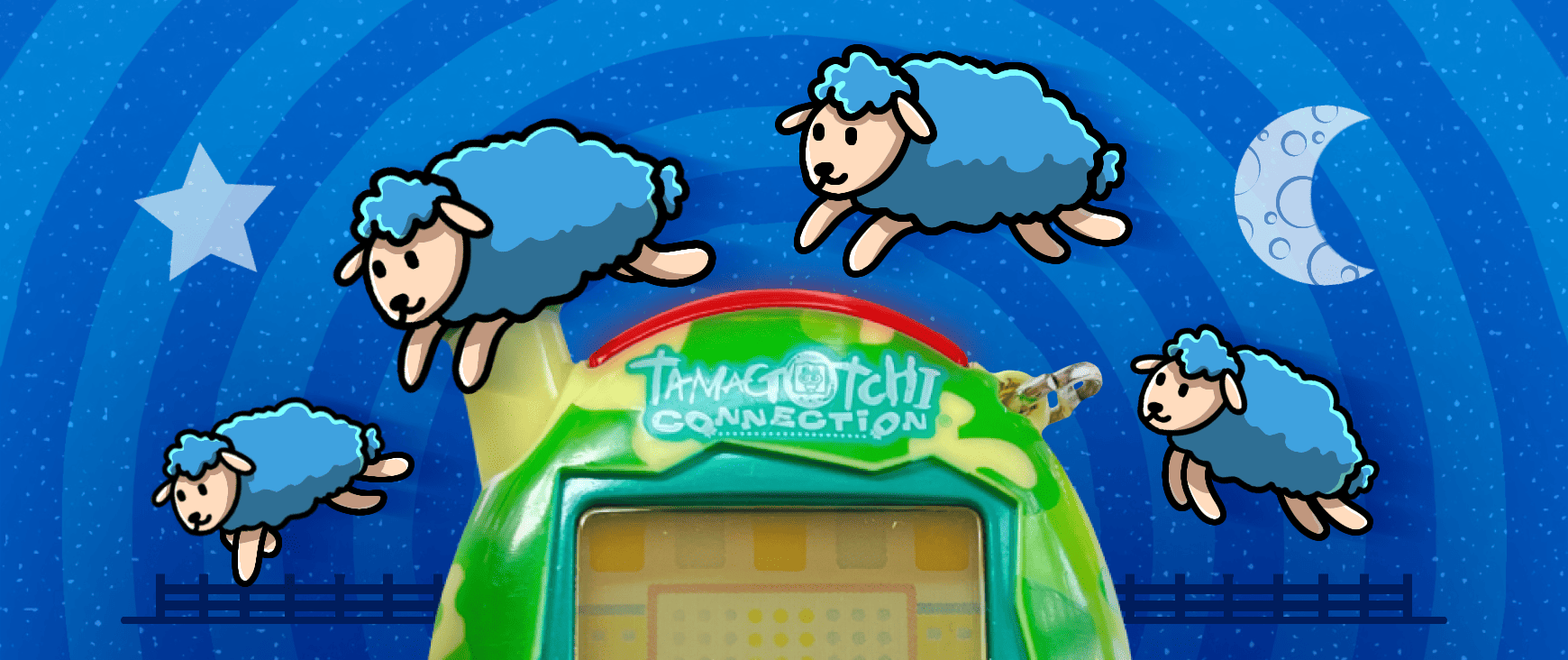 Tamagotchi counting sheep