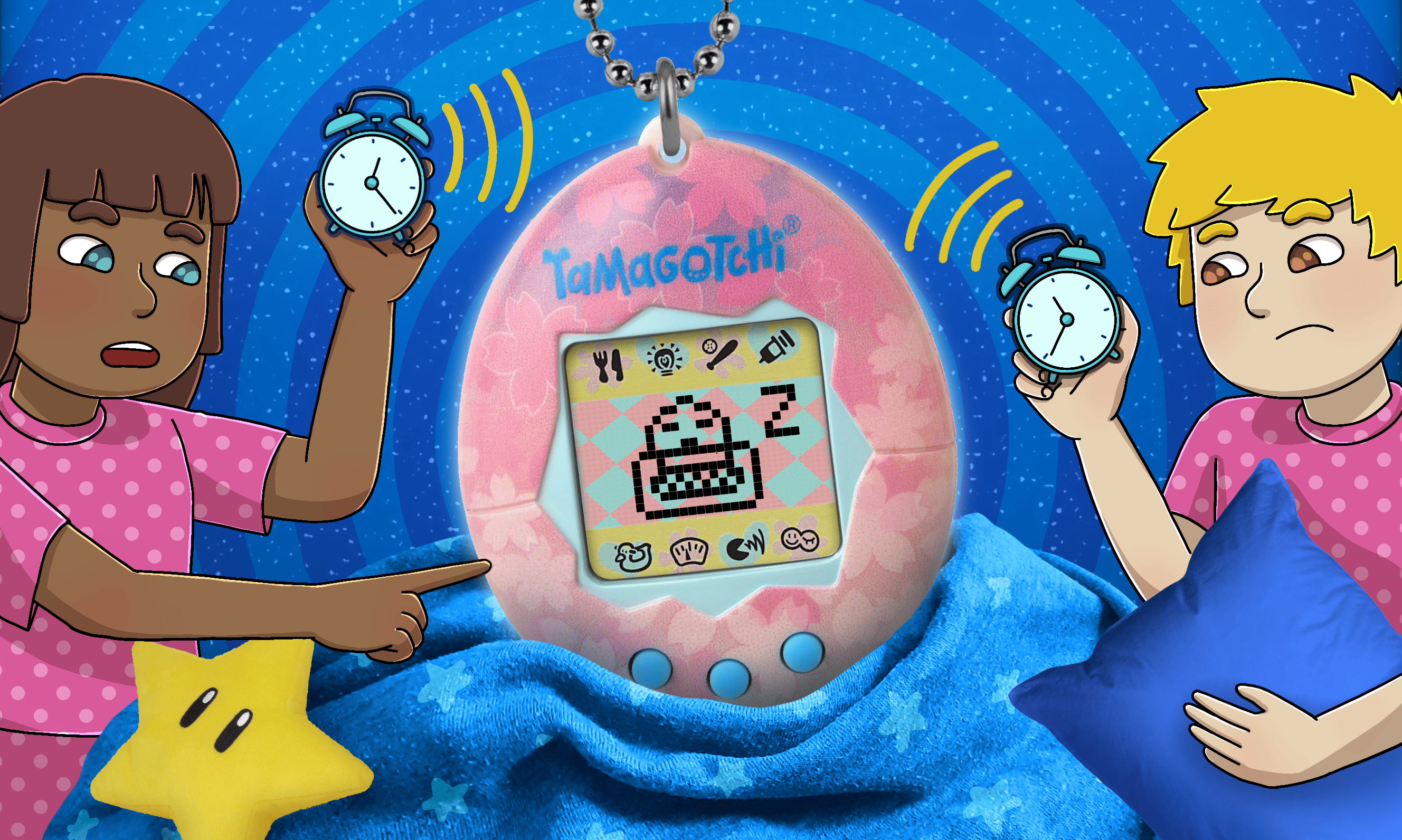 How to Wake Up a Tamagotchi