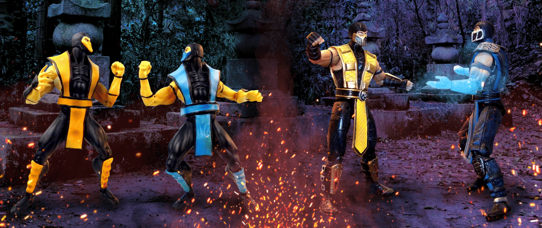 Infinite Concepts and Jazzware Mortal Kombat action figures