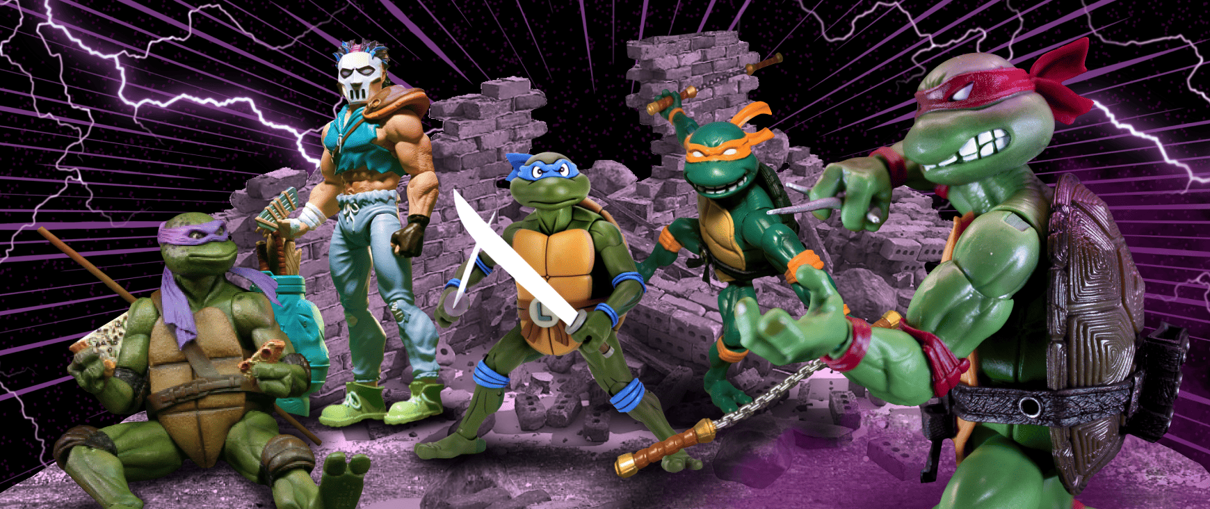 Teenage Mutant Ninja Turtles action figures