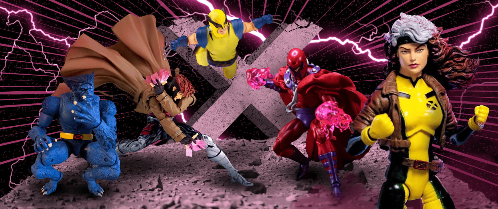 X-Men action figures