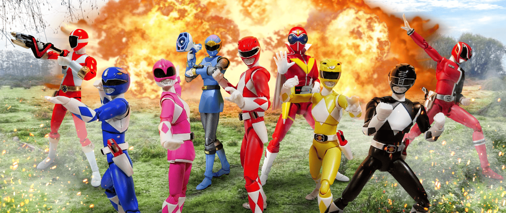 S.H.Figuarts Power Ranger action figures