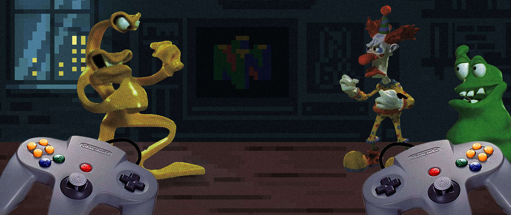 Characters from ClayFighter