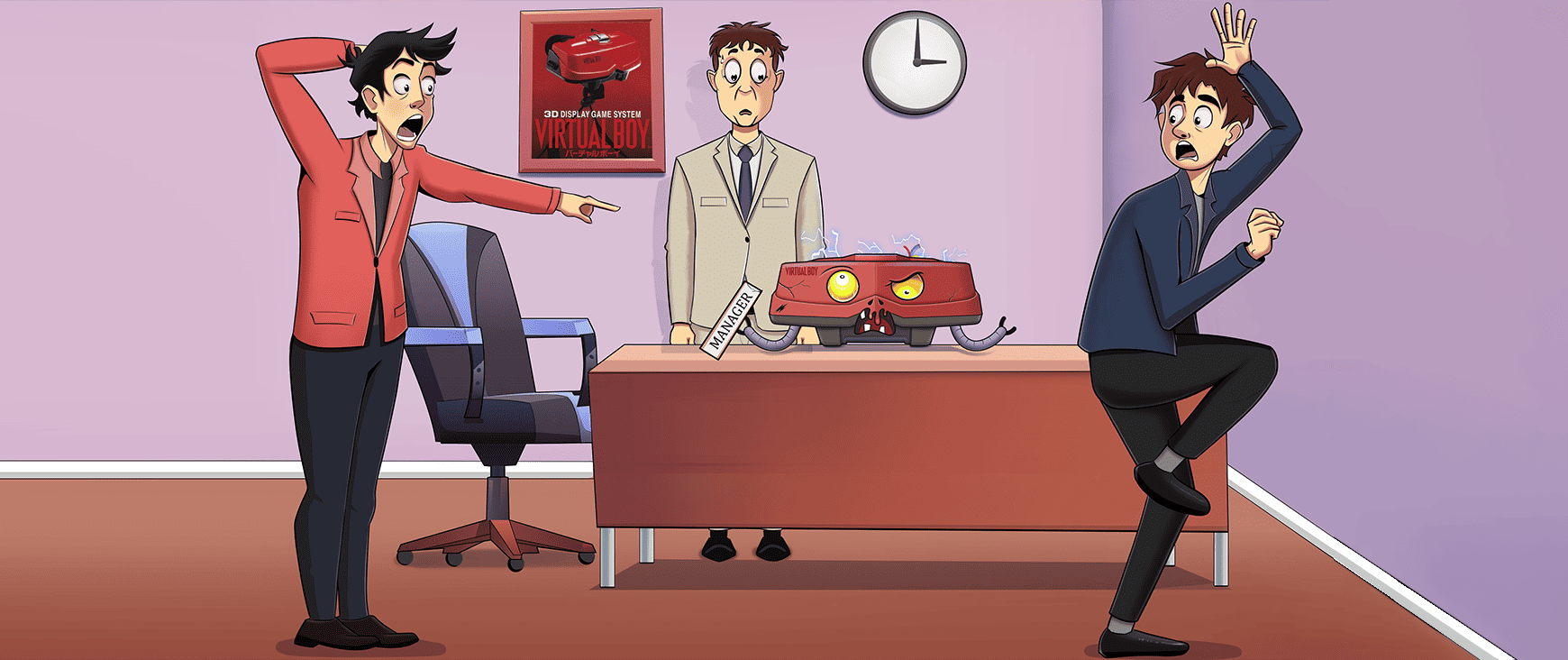 Nintendo employees scared of the Virtual Boy