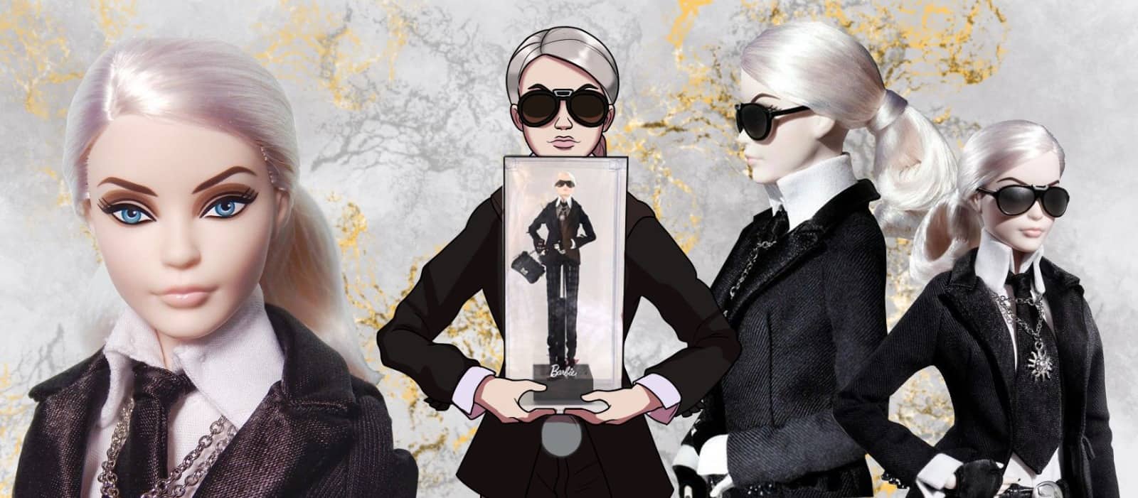 Karl Lagerfeld Barbie