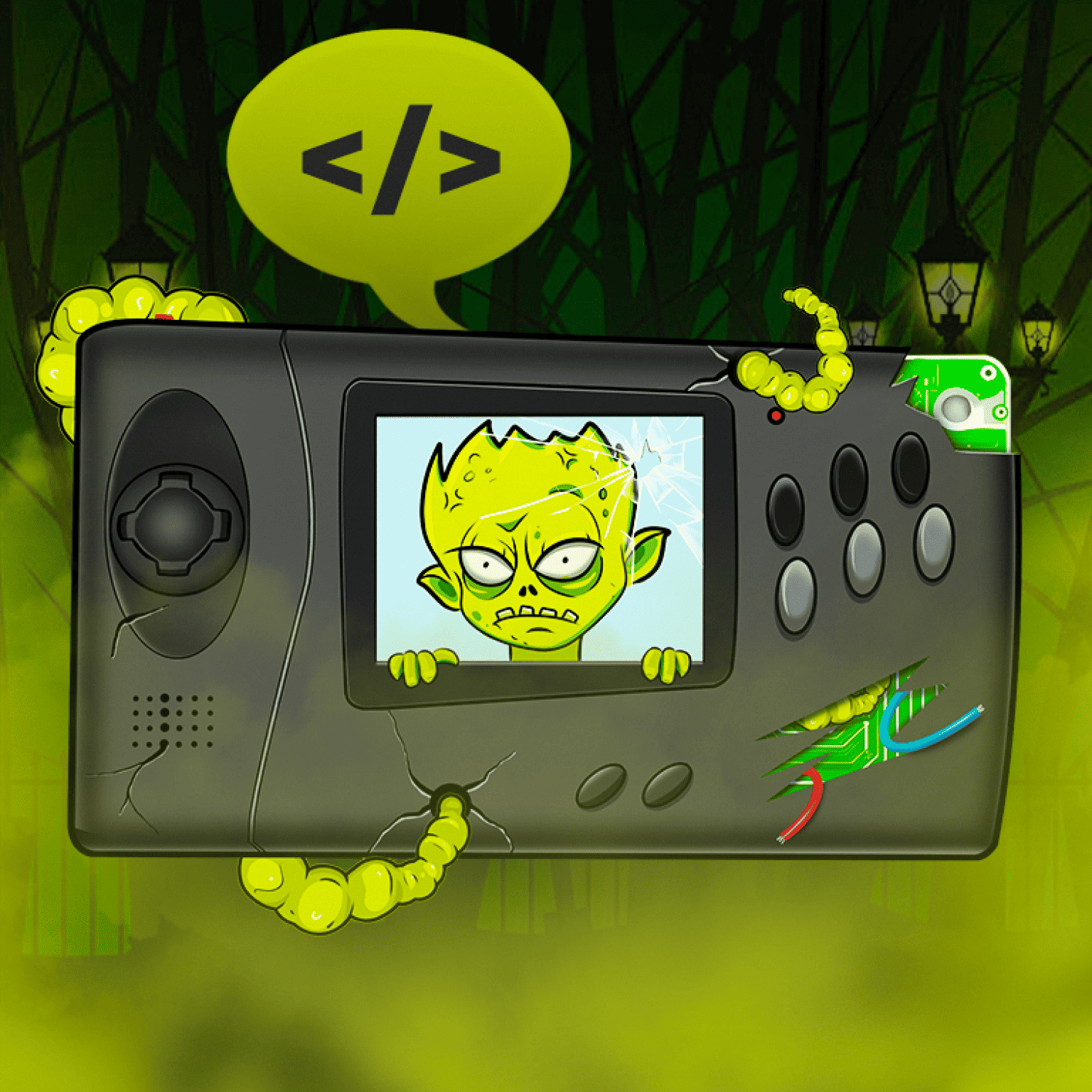 Sega Nomad monster