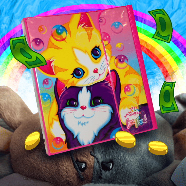 Lisa Frank Trapper Keeper 