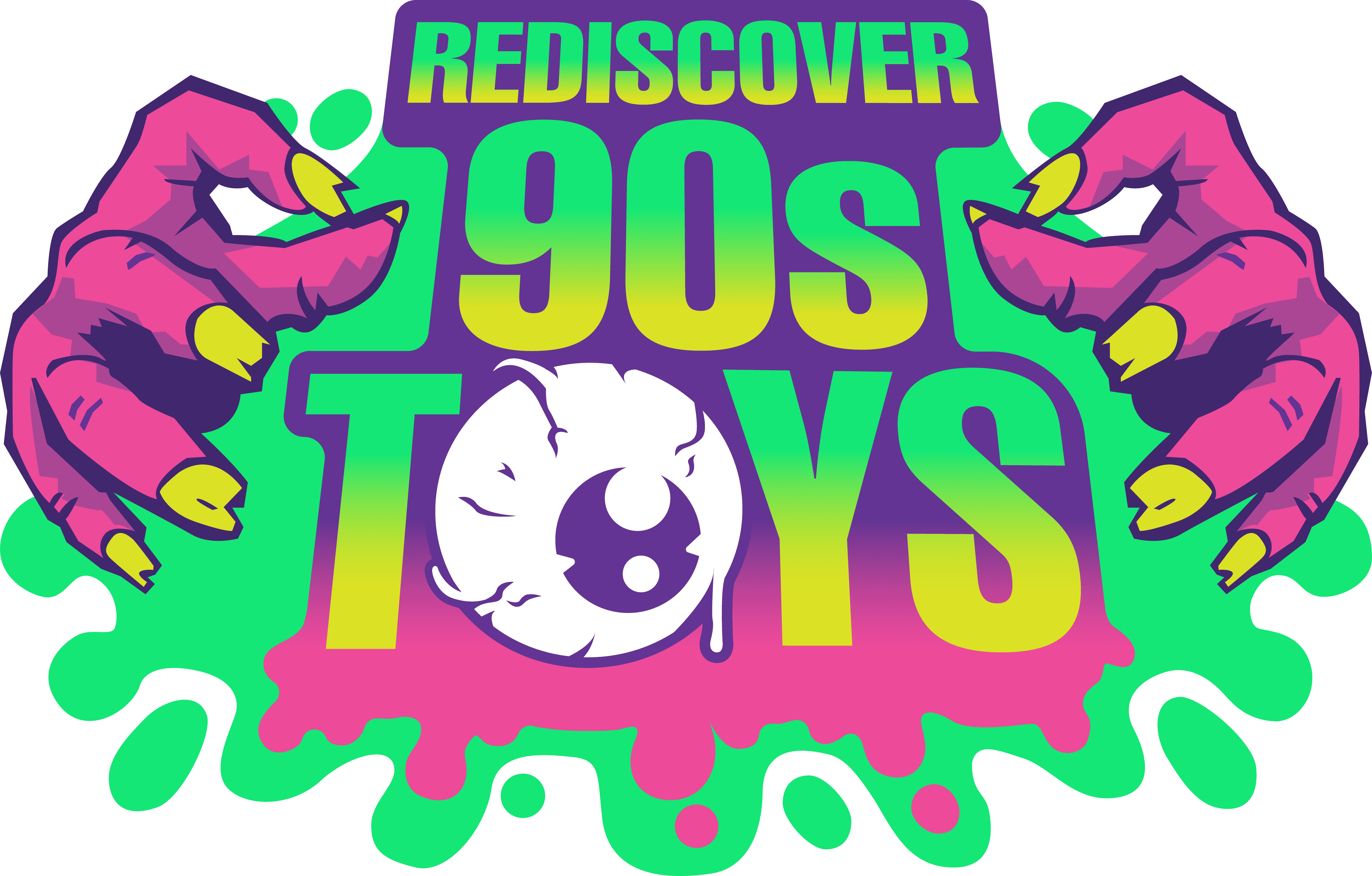 Rediscover 90s Toys Logo
