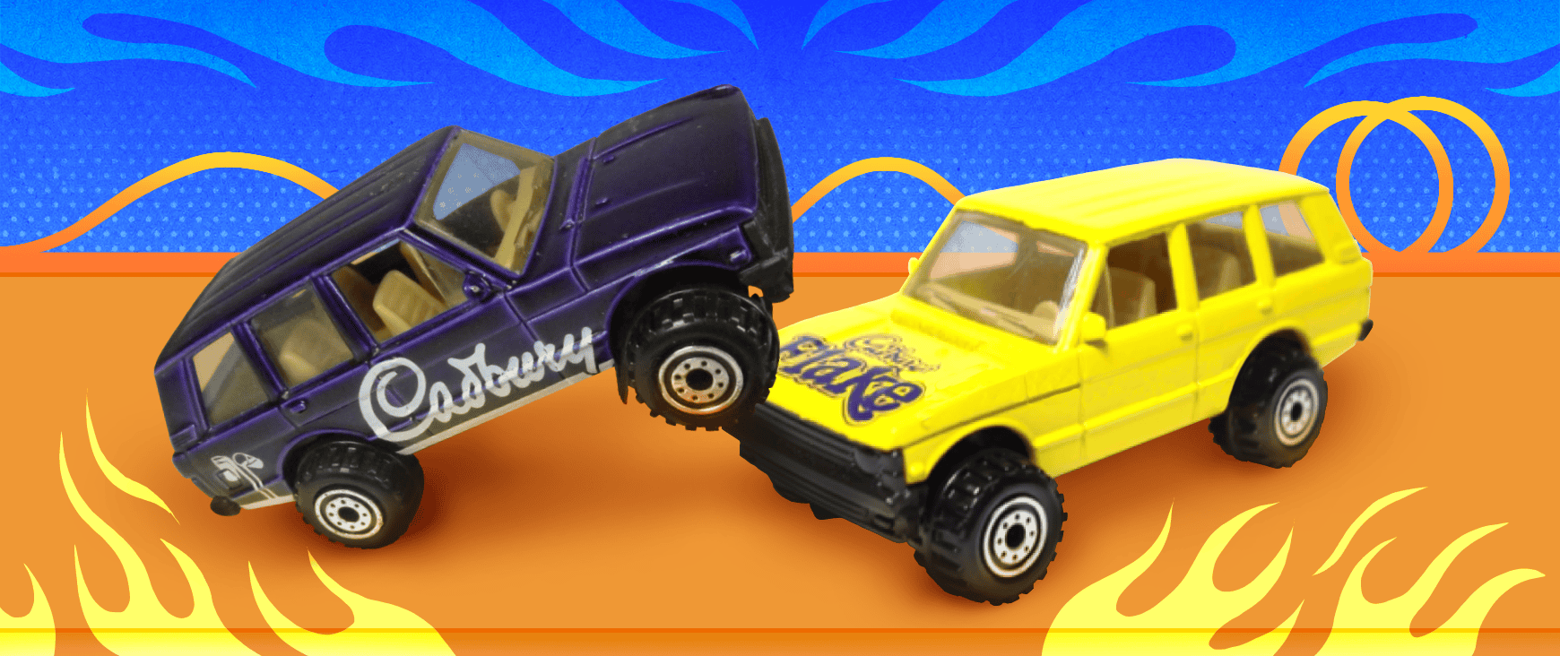 Hot Wheels Cadbury Range Rover