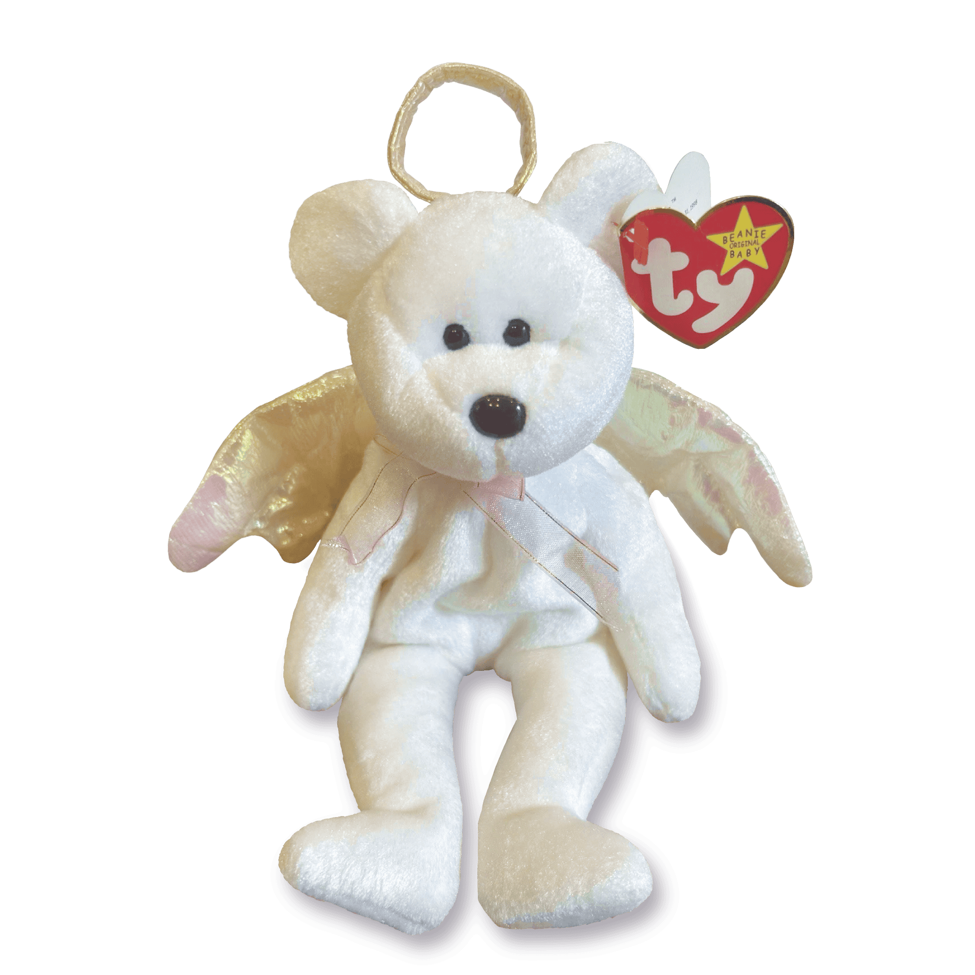 Halo the Angel Bear Beanie Baby