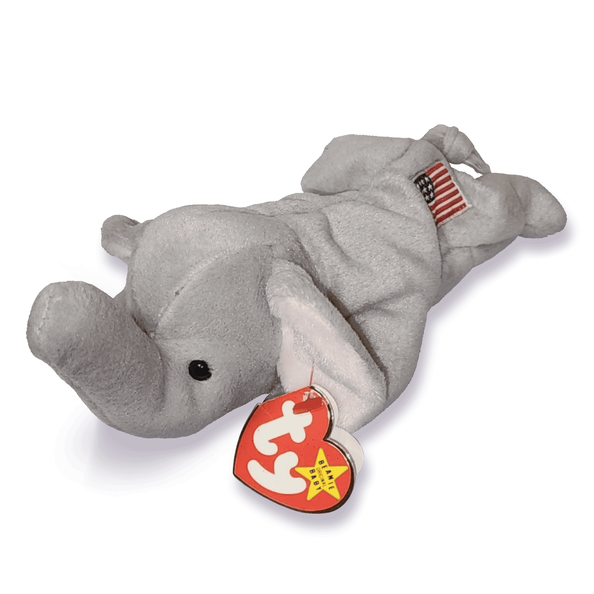 Righty the Elephant Beanie Baby