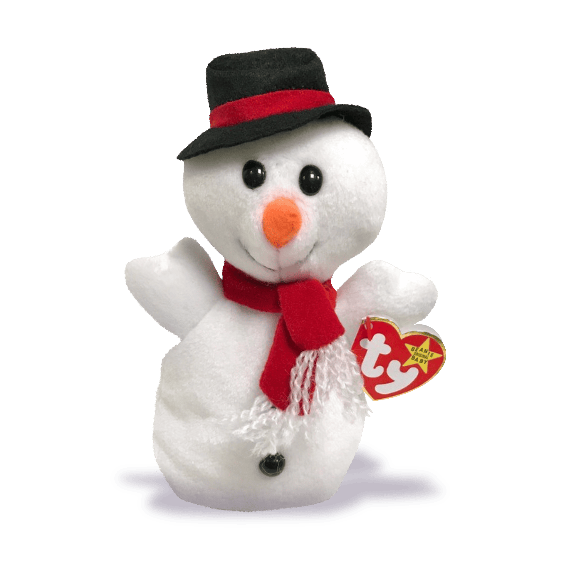 Snowball the Snowman Beanie Baby