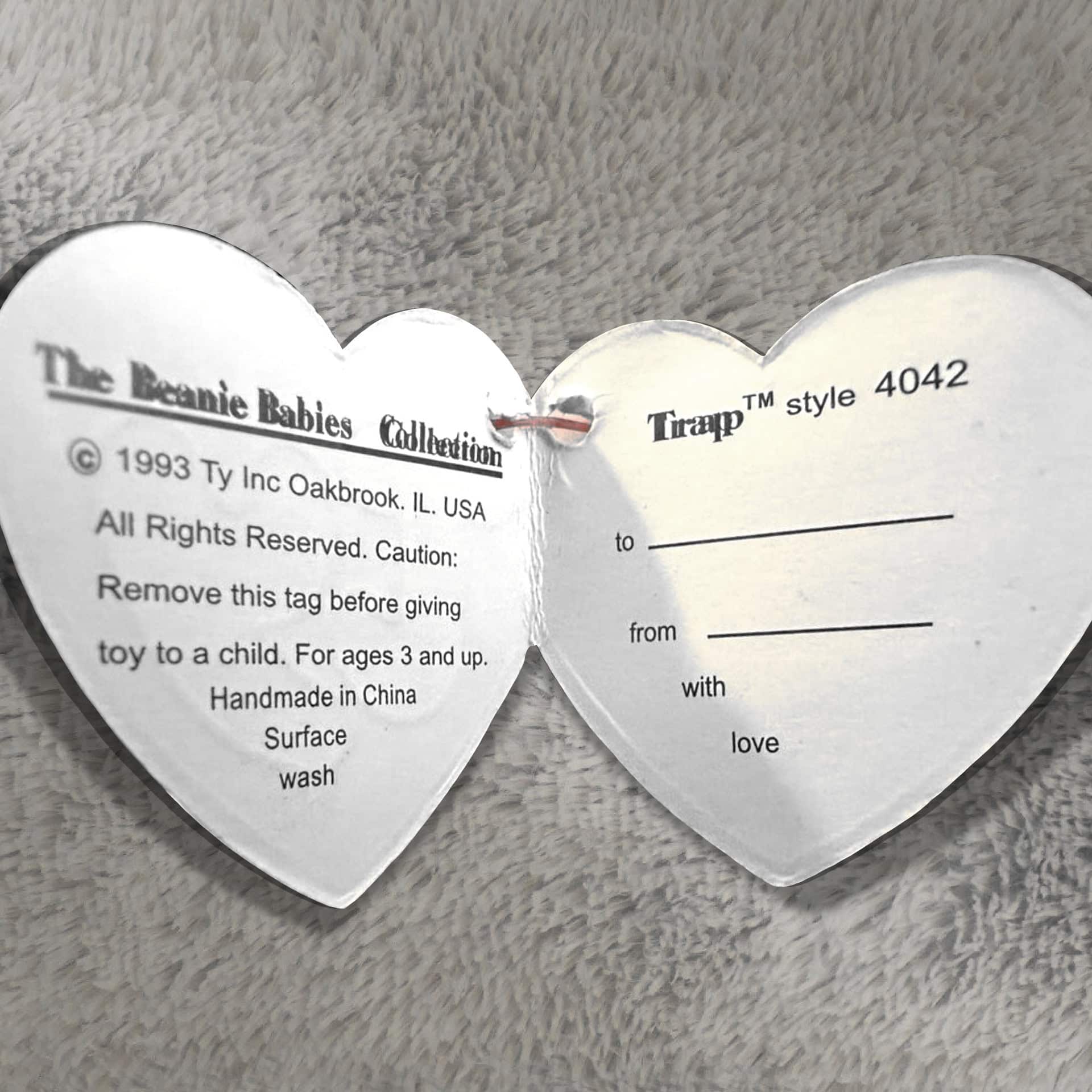 Trap The Mouse info and poem inside hang tag