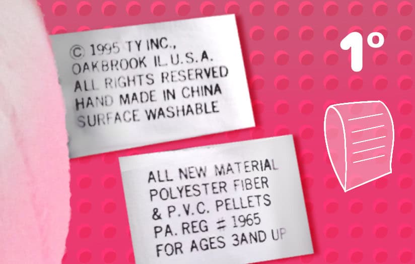 Generation 1 tush tags